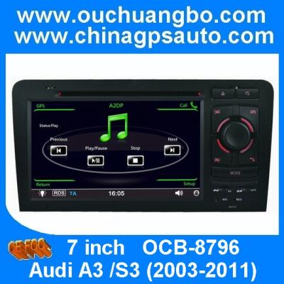 China Ouchuangbo DVD radio multimedia player for Audi A3 /S3 2003-2011 with iPod canbus USB SD for sale