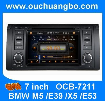 China Ouchuangbo car DVD player for BMW M5 1995-2003 with 3D PIP iPod China auto stereo radio OCB-7211 for sale