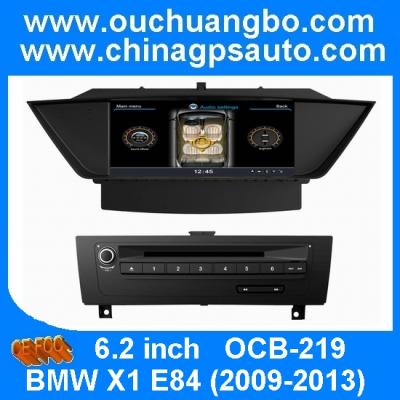 China Ouchuangbo Car Radio DVD Navi for BMW X1 E84 2009-2013 S100 Wifi GPS Audio Stereo Playe for sale