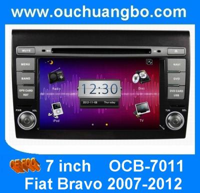 China Ouchuangbo car autoradio navi for Fiat Bravo with TV Receiver iPod Aux telephone book Navigator radio OCB-7011 for sale