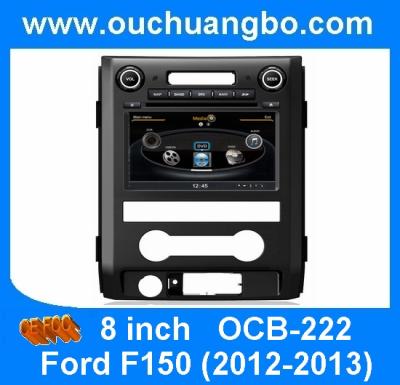 China Ouchuangbo S100 Platform Car Radio GPS Stereo DVD Ford F150 2012-2013 SD free europe map for sale