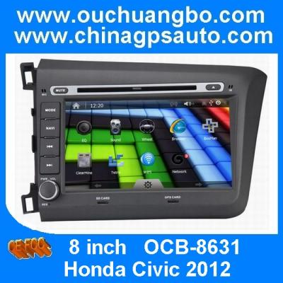 China 8 Inch 2012 Honda Civic Car Radio with HD Digital touch Screen mp3 mp4 player OCB-8631 for sale