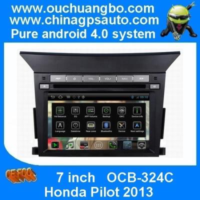 China Ouchuangbo Car GPS Navi Multimedia Radio for Honda Pilot 2013 DVD VCD HD Video S150 Android 4.0 System OCB-324C for sale