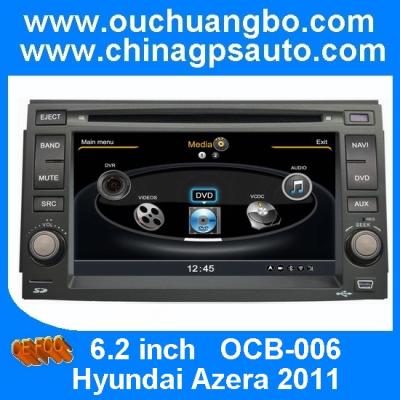 China Ouchuangbo S100 Platform Car Radio Stereo GPS Navigation Hyundai Azera 2011 USB WIFI swc for sale