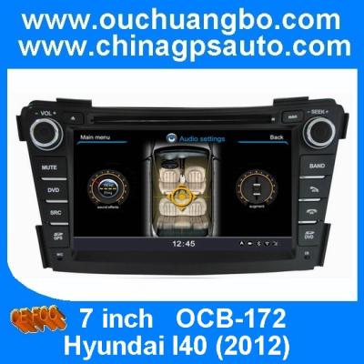 China Ouchuangbo GPS Stereo Radio DVD nav Player for Hyundai I40 2012 USB S100 Platform OCB-17 for sale