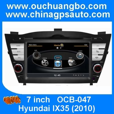 China Ouchuangbo Touch Screen Auto DVD Navi Multimedia for Hyundai IX35 (2010) 3G /wifi 3 zone POP S100 Platform OCB-047 for sale