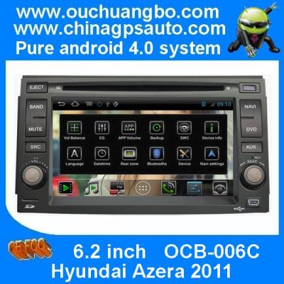 China Ouchuangbo Car GPS DVD iPod BT Navi Multimedia for Hyundai Azera 2011 S150 Android 4.0 System OCB-006C for sale