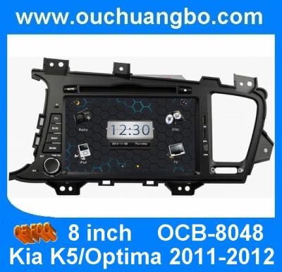 China Car DVD video for Kia K5 (2011-2012) with audio GPS sat nav auto player OCB-8048 for sale