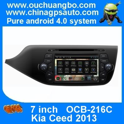 China Ouchuangbo Car Navi Multimedia DVD Player for Kia Ceed 2013 S150 Android 4.0 Auto Radio DSP sound-effects OCB-216C for sale