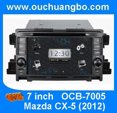 China Car dvd player for Mazda CX-5 2012 with 3D rotating user interface OCB-7005 for sale