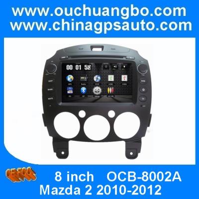 China Ouchuangbo Car Audio DVD Stereo for Mazda 2 2010-2012 Auto GPS Navigation TF card USB OCB-8002A for sale