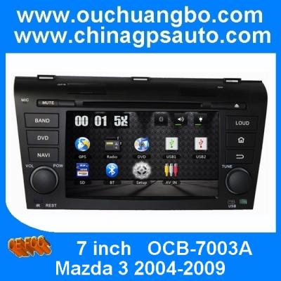 China Ouchuangbo Auto Radio Stereo DVD Player for Mazda 3 2004-2009 USB iPod GPS Navi System OCB-7003A for sale