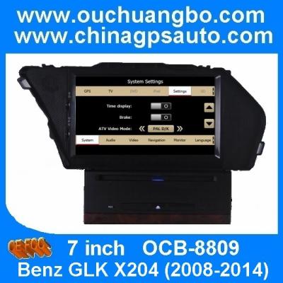 China High quality Car radio for Mercedes Benz GLK X204(2008-20114) with gps dvd/ipod/steering/sd/usb OCB-8809 for sale