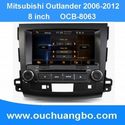 China Autoradio for Mitsubishi Outlander 2006-2012 with car mp4 player bluetooth driver OCB-8063 for sale