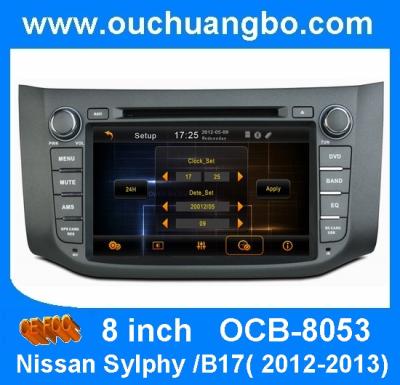 China Car multimedia player for Nissan Sylphy /B17 2012-2013 with mp3 TV iPod SD OCB-8053 for sale