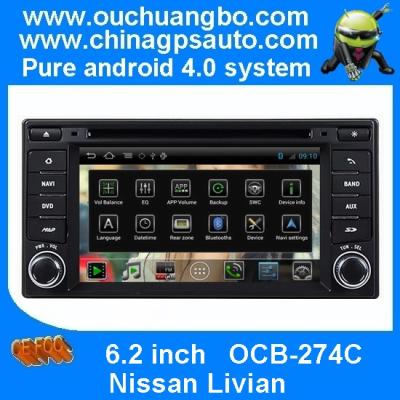 China Ouchuangbo Car Radio 3G Wifi SWC DVD Android 4.0 for Nissan Livian Auto Multimedia navigation S150 System OCB-274C for sale