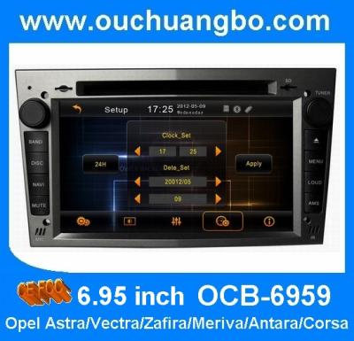 China Ouchuangbo Remote Control 6.95 inch Opel Vectra 2005-2008 Sat Nav Car Stereo Autoradio HD Navigation OCB-6959 for sale