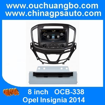 China Ouchuangbo S100 Platform for 8 inch HD Auto Radio Player Opel Insignia 2014 GPS Navi USB 1G CPU 3G Wifi for sale