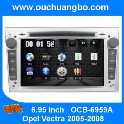 China Ouchuangbo Auto DVD Radio GPS Navigation for Opel Vectra 2005-2008 USB RDS Multimedia System OCB-6959A for sale