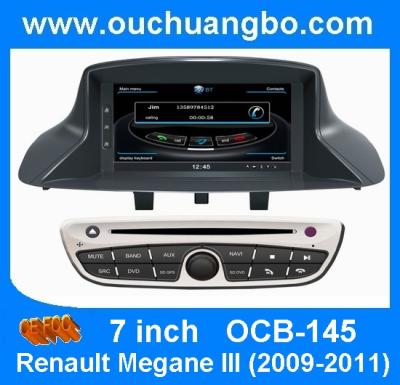 China car autoradio S100 platform for Renault Megane III 2009-2011 with DVD player audio stereio OCB-145 for sale