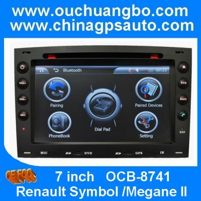 China Ouchuangbo Renault Symbol /Megane II car multimedia with RDS iPod gps radio TV OCB-8741 for sale