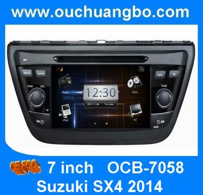 China car multimedia system for Suzuki SX4 2014 with FM radio RDS TV OCB-7058 for sale