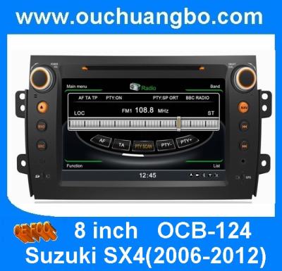 China Ouchuango DVD radio head unit Suzuki SX4(2006-2012)S100 platform with 3G WIFI autoradio GPS OCB-124 for sale