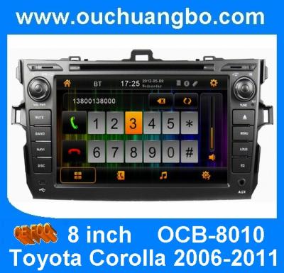 China Car gps navigation for Toyota Corolla 2006-2011 with car mp3 iPod USB OCB-8010 for sale