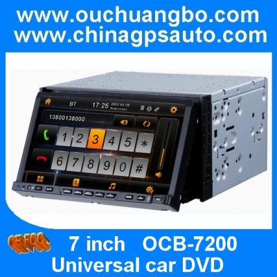 China Car radio gps iPod for Universal car DVD player with Steering wheel control OCB-7200 for sale