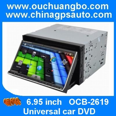 China Ouchuangbo car stereo radio for Universal car DVD with gps navigation bluetooth OCB-2619 for sale