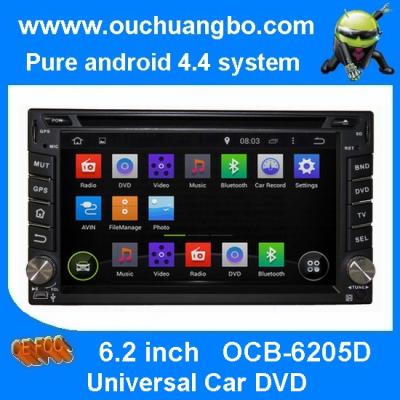 China Ouchuangbo 6.2 Inch Audio Radios for Universal Car DVD Android 4.4 GPS Navigaiton iPod USB OCB-6205D for sale