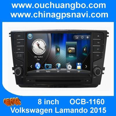 China Ouchuangbo audio DVD navi radio stereo Volkswagen Lamando 2015 support Russian BT swc USB for sale