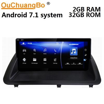 China Ouchuangbo car audio gps navi for Lexus CT200 2011-2018 high class android 7.1 OS 8 Core CPU WIFI receiver for sale