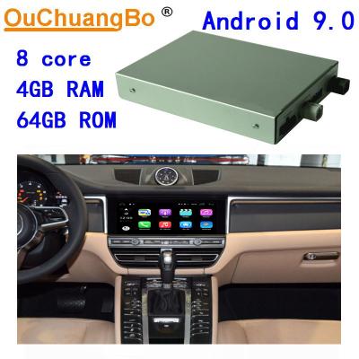 China Ouchuangbo android car audio video interface upgrade original car screen for Porsche Macan 2018 -2020 android 9.0 OS for sale