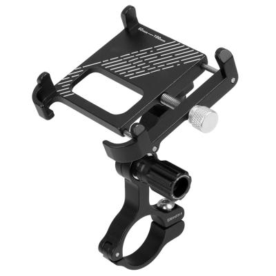 China Adjustable Bicycle Phone Holder Motorcycle Handlebar Holder Mount Frame Handlebar Anti-Slip Adjustable Holder Recycling Accessory for sale