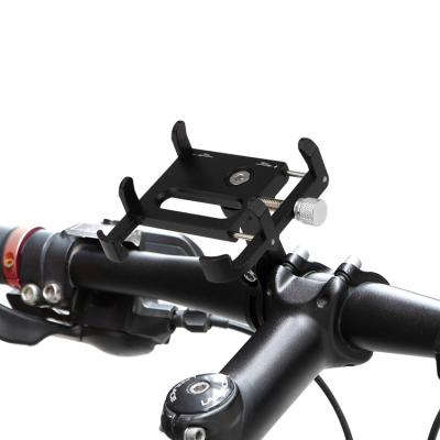 China Universal Mount Adjustable Adjustable Motorcycle Phone Handlebar Bike Bicycle Mobile Phone Holder For Bike for sale