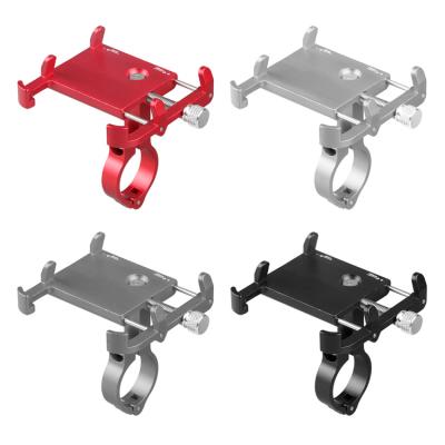 China Electric Car/Motorcycle/Scooter Aluminum Alloy Bicycle Phone Mount/Bicycle Cell Phone Holder Bracket Bracket for Outdoor E-bike Scooter Cycling for sale