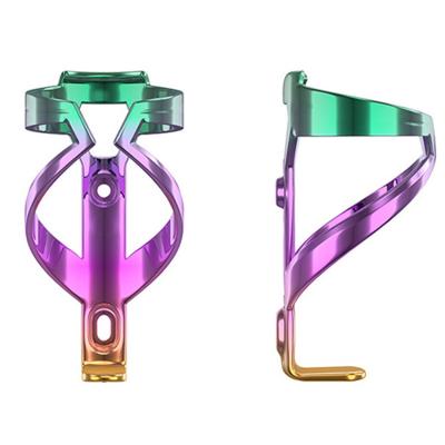 China Stable Water Bottle Holder Nylon Gradient Color Gradient Color Bicycle Bike Bottle Cage for sale