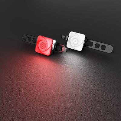 China Hot Selling USB Rechargeable Rear Bicycle LED Light USB Rechargeable Rear Light Waterproof Mountain Bike Tail Light Flashing Warning Light for sale