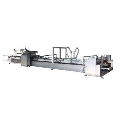 China Automatic Food Corrugated Cardboard Carton Folder Gluing Machine / Automatic Folder Gluing Machine for sale