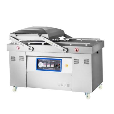 China Food Press DZ-800 factory price fresh high quality vacuum packing machines with CE double chamber automatic plastic vacuum packing machine stable for sale