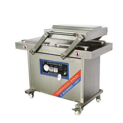 China DZ-400/2S Packing Food Double Chamber Meat Fish Snacks Vacuum Packing Machine for sale