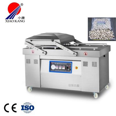 China Heavy Duty Automatic Food Vacuum Sealer Machine Double Chamber Vacuum Packing Machine CE ISO9001 1 or 2 or 4 for sale