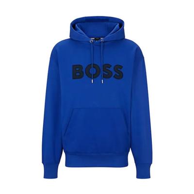 China Anti-wrinkle Hot Sale Rhinestone Pattern Hoody Drop Shoulder Plus Size Hoodies Pullover Sweatshirts Custom Oversized Hoodie for Men for sale