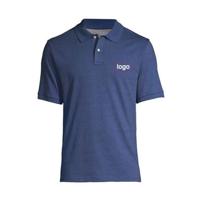 China Breathable Custom Men Performance High End Quality Short Sleeves Sublimation Printing Golf Polo Shirt Logo Customized for sale