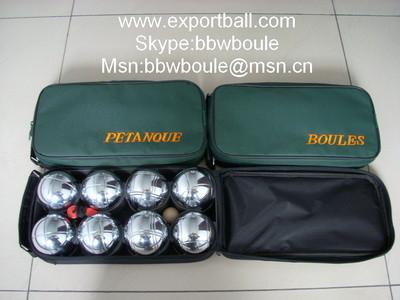 Chine ensemble de Petanque de 8 boules, Boccia, Bocce, Boules, ensemble de jeu de lancer, sports en plein air réglés à vendre