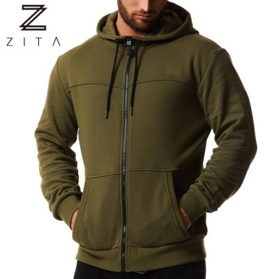 China Breathable Factory Directly Supply OEM Available High Quality Top Standard Sport Gym Zipper Hoodie for sale