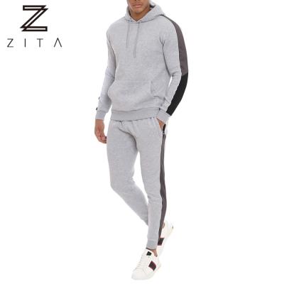 China Wholesale High Quality Breathable International Standard Pullover Sports Men Hoodie Tracksuit Set For Gym Customized Adults Autumn 100pcs for sale