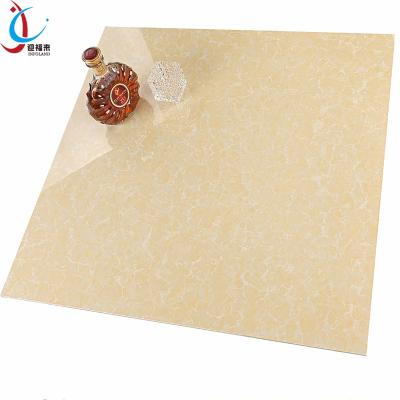 China Equipment-Living Room Price Dubai Tiles And Marble 80X80 Yellow Ceramic Bathroom Porcelain Floor Flooring for sale