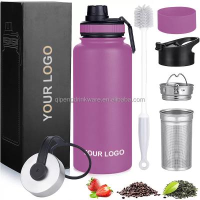 China Wholesale PORTABLE Stainless Steel Sports Water Bottle Insulated Vacuum Flask With Flex Lid for sale